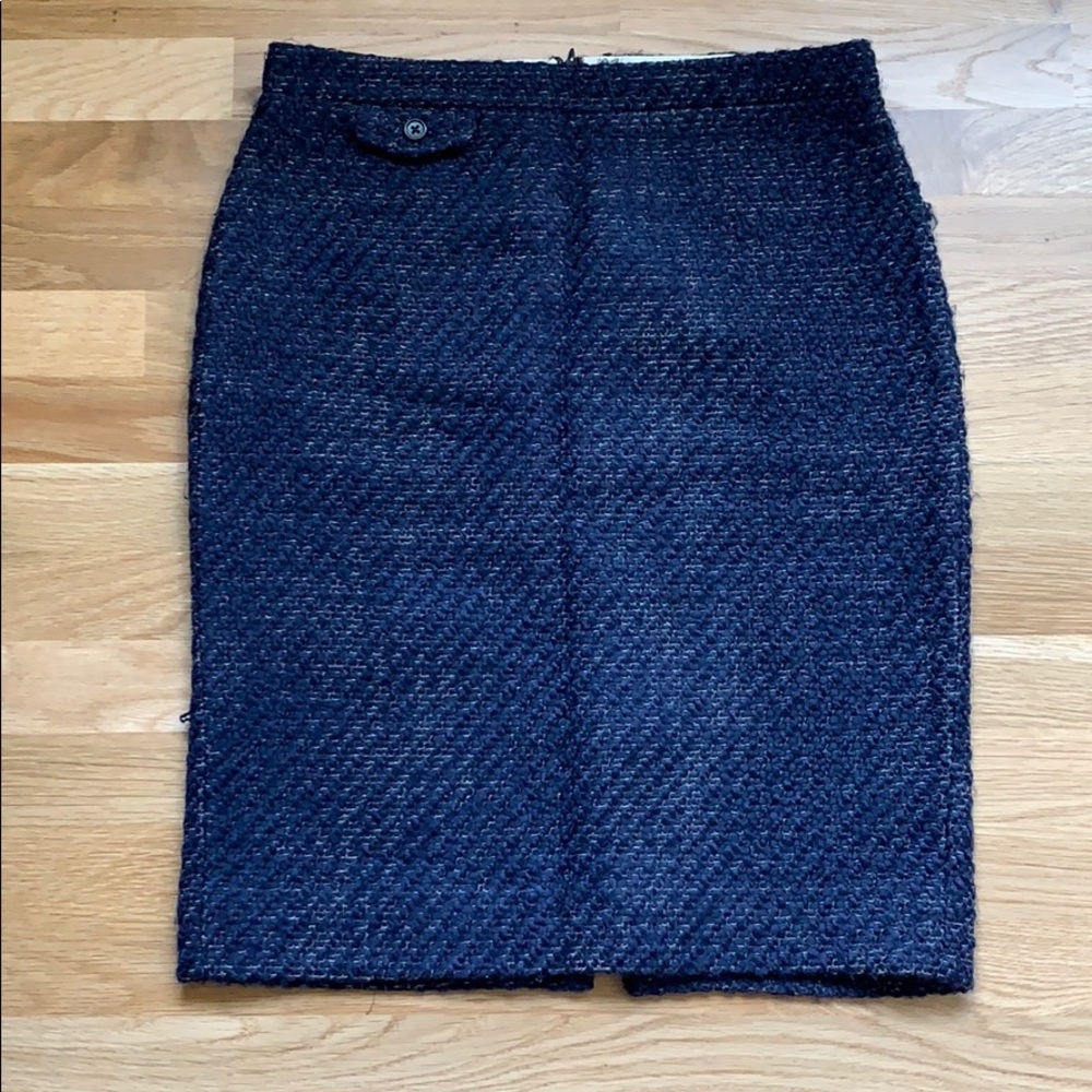 J Crew tweed pencil skirt